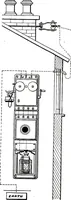 An illustration from Telephones, their construction and fitting; a practical treatise on the fitting-up and maintenance of telephones and the auxiliary apparatus (1892)
