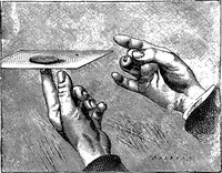 An illustration from Scientific amusements (1890)