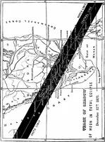 An illustration from The heavens above: a popular handbook of astronomy (1882)