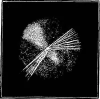 An illustration from The heavens above: a popular handbook of astronomy (1882)