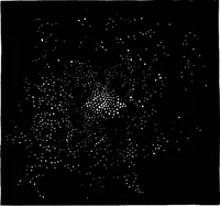 An illustration from The heavens above: a popular handbook of astronomy (1882)