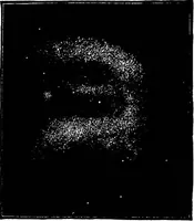 An illustration from The heavens above: a popular handbook of astronomy (1882)