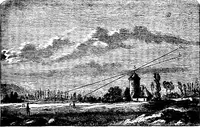 An illustration from The heavens above: a popular handbook of astronomy (1882)