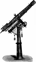 An illustration from Astronomy for students and general readers (1880)
