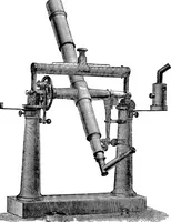 An illustration from Astronomy for students and general readers (1880)