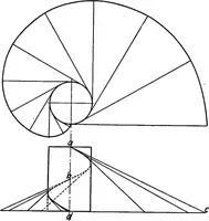 Picture 57 of 65 from Descriptive geometry (1918), leaf 106