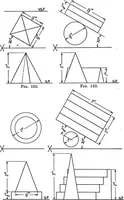 An illustration from Descriptive geometry (1918)