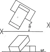An illustration from Descriptive geometry (1918)