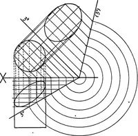 An illustration from Descriptive geometry (1918)