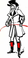 An illustration from The spring book of B. Kuppenheimer & Co. : illustrating a new century of clothing-radically different from the old-and incidentally depicting the more striking chances in men's wear during the past one hundred year (1900)