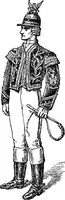 An illustration from The heritage of dress; being notes on the history and evolution of clothes (1908)