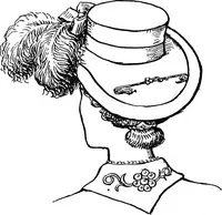 An illustration from The heritage of dress; being notes on the history and evolution of clothes (1908)