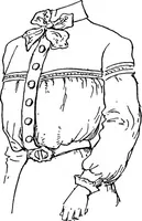 An illustration from The heritage of dress; being notes on the history and evolution of clothes (1908)