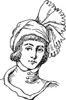 An illustration from The heritage of dress; being notes on the history and evolution of clothes (1908)