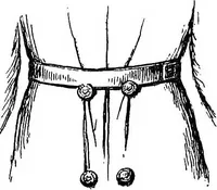 An illustration from The heritage of dress; being notes on the history and evolution of clothes (1908)