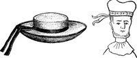 An illustration from The heritage of dress; being notes on the history and evolution of clothes (1908)