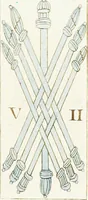 An illustration from A descriptive catalogue of playing and other cards in the British museum, accompanied by a concise general history of the subject and remarks on cards of divination and of a politico-historical character (1876)