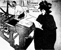 An illustration from The graphic arts; modern men and modern methods (1921)