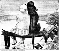 Picture 12 of 42 from Presidential nominations and elections; a history of American conventions, national campaigns, inaugurations and campaign caricature, with numerous illustrations (1916), leaf 112