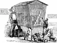Picture 18 of 42 from Presidential nominations and elections; a history of American conventions, national campaigns, inaugurations and campaign caricature, with numerous illustrations (1916), leaf 184