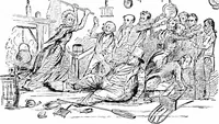 Picture 19 of 42 from Presidential nominations and elections; a history of American conventions, national campaigns, inaugurations and campaign caricature, with numerous illustrations (1916), leaf 184