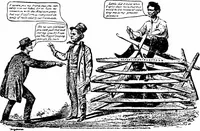 Picture 26 of 42 from Presidential nominations and elections; a history of American conventions, national campaigns, inaugurations and campaign caricature, with numerous illustrations (1916), leaf 220