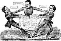 An illustration from Presidential nominations and elections; a history of American conventions, national campaigns, inaugurations and campaign caricature, with numerous illustrations (1916)