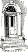 An illustration from Georgian: a pattern of spoons, forks and all other pieces of table flat ware is fully shown in this book, in which is also given an account of the chief events of the war of the revolution and the acts of oppression which preceded and provoked it... (1906)