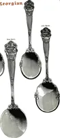 Picture 71 of 112 from Georgian: a pattern of spoons, forks and all other pieces of table flat ware is fully shown in this book, in which is also given an account of the chief events of the war of the revolution and the acts of oppression which preceded and provoked it... (1906), leaf 60
