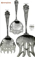 Picture 81 of 112 from Georgian: a pattern of spoons, forks and all other pieces of table flat ware is fully shown in this book, in which is also given an account of the chief events of the war of the revolution and the acts of oppression which preceded and provoked it... (1906), leaf 70