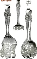Picture 101 of 112 from Georgian: a pattern of spoons, forks and all other pieces of table flat ware is fully shown in this book, in which is also given an account of the chief events of the war of the revolution and the acts of oppression which preceded and provoked it... (1906), leaf 84