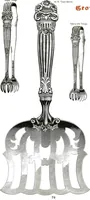 Picture 102 of 112 from Georgian: a pattern of spoons, forks and all other pieces of table flat ware is fully shown in this book, in which is also given an account of the chief events of the war of the revolution and the acts of oppression which preceded and provoked it... (1906), leaf 85