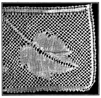 An illustration from Church lace : being eight ecclesiastical patterns in pillow-lace (1920)
