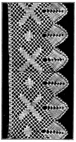 An illustration from Church lace : being eight ecclesiastical patterns in pillow-lace (1920)