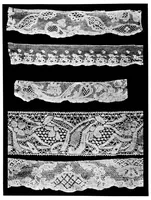 An illustration from Lace making and collecting : an elementary handbook (1909)