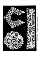 An illustration from Supplement to The art of bobbin lace : a practical text book of workmanship in antique and modern bobbin lace : including Venetian, Milanese, Genoese, guipure, Flemish, Honiton, duchesse, and Brussels : also several rare stitches and fillings for various lace (1911)