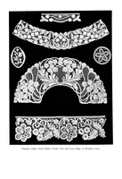 An illustration from Supplement to The art of bobbin lace : a practical text book of workmanship in antique and modern bobbin lace : including Venetian, Milanese, Genoese, guipure, Flemish, Honiton, duchesse, and Brussels : also several rare stitches and fillings for various lace (1911)