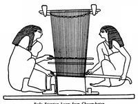 An illustration from An encyclopædia of textiles : from the earliest times to the beginning of the 19th century (1900)