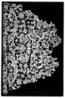 An illustration from Old lace : a handbook for collectors : an account of the different styles of lace, their history, characteristics & manufacture (1908)
