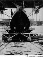 An illustration from The flight across the Atlantic (1919)