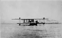 An illustration from The flight across the Atlantic (1919)