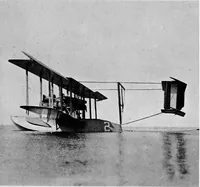An illustration from The flight across the Atlantic (1919)