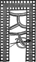 Picture 15 of 77 from The Priscilla Battenberg and point lace book; a collection of lace stitches with working directions for braid laces (1912), leaf 12