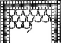 Picture 29 of 77 from The Priscilla Battenberg and point lace book; a collection of lace stitches with working directions for braid laces (1912), leaf 22