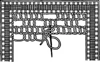 Picture 35 of 77 from The Priscilla Battenberg and point lace book; a collection of lace stitches with working directions for braid laces (1912), leaf 24