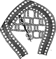 Picture 39 of 77 from The Priscilla Battenberg and point lace book; a collection of lace stitches with working directions for braid laces (1912), leaf 26