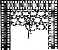 Picture 45 of 77 from The Priscilla Battenberg and point lace book; a collection of lace stitches with working directions for braid laces (1912), leaf 29
