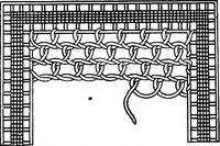 Picture 67 of 77 from The Priscilla Battenberg and point lace book; a collection of lace stitches with working directions for braid laces (1912), leaf 45