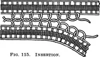 Picture 71 of 77 from The Priscilla Battenberg and point lace book; a collection of lace stitches with working directions for braid laces (1912), leaf 46