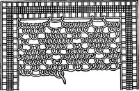 Picture 73 of 77 from The Priscilla Battenberg and point lace book; a collection of lace stitches with working directions for braid laces (1912), leaf 47